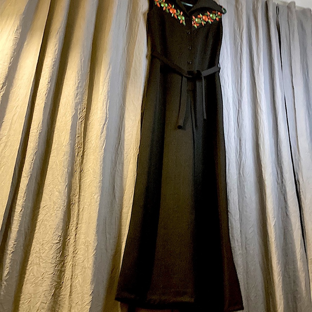 Vintage 70’s jumpsuit with original belt tie